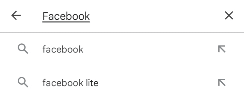 Update Facebook app on your smarphone App to fix facebook stories not working