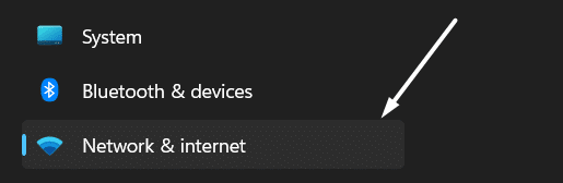 Reset the device's network settings on desktop