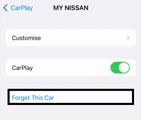 To reconnect your verhicle to CarPlay goto settings , select General then CarPlay and click on forget carPlay to fix Apple CarPlay is disconnecting randomly issue