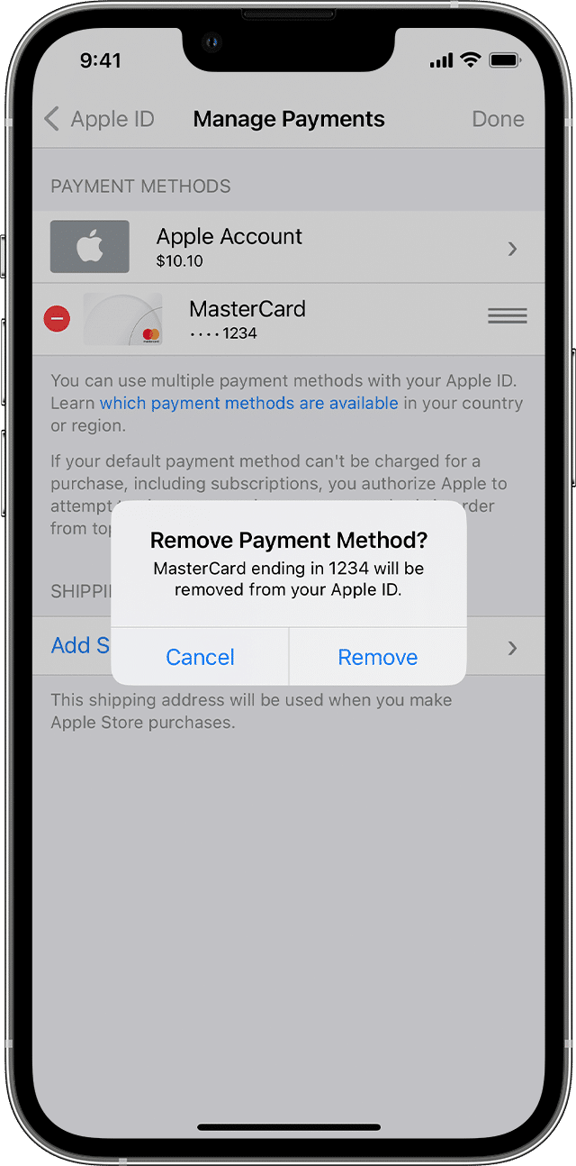 Update your payment method to fix Apple App Store “Payment Not Completed” or “Your Purchase Could Not Be Completed” errors on iPhone or iPad