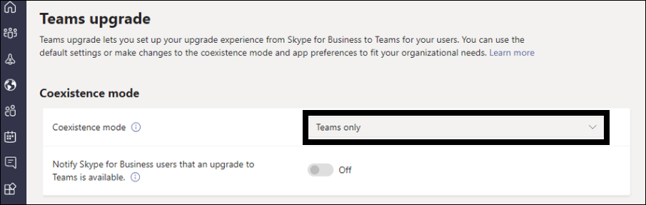 Turn on the “Teams Only” option in Microsoft Teams to fix Microsoft Teams status not showing, updating, changing, or working