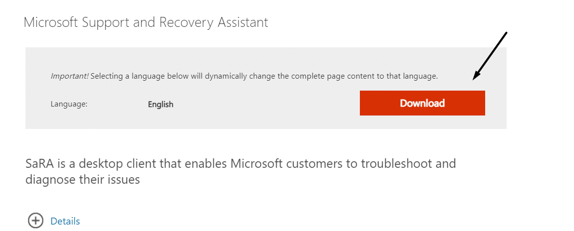 Use the Microsoft support and recovery assistant (SaRA) on desktop to fix Microsoft Teams can't sign in