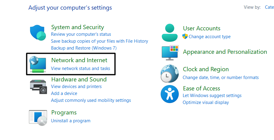 Reset the PC's internet settings on desktop to fix Microsoft Teams can't sign in