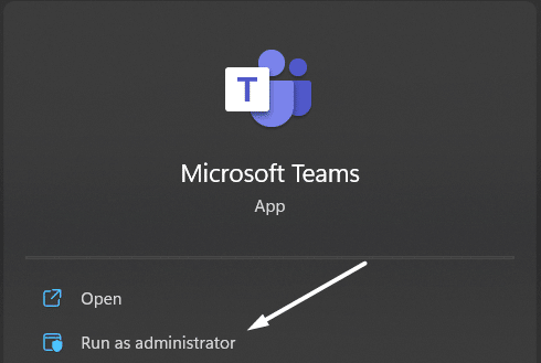 Enlarge the Microsoft Teams tab and retry on desktop