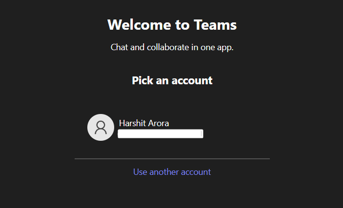 Create a new Microsoft account to fix Microsoft Teams can't sign in