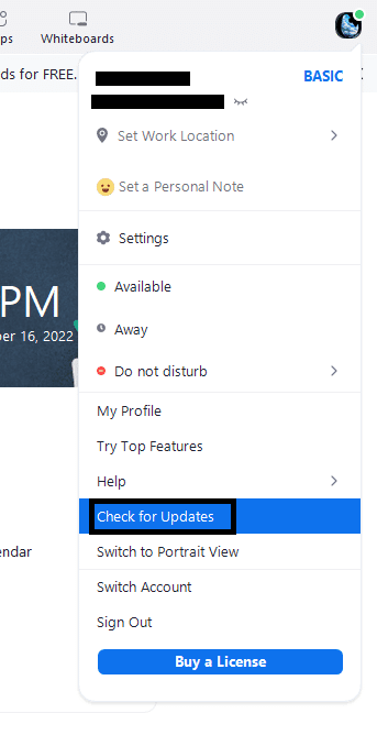 Update your Zoom app on desktop to fix Zoom invalid meeting ID error
