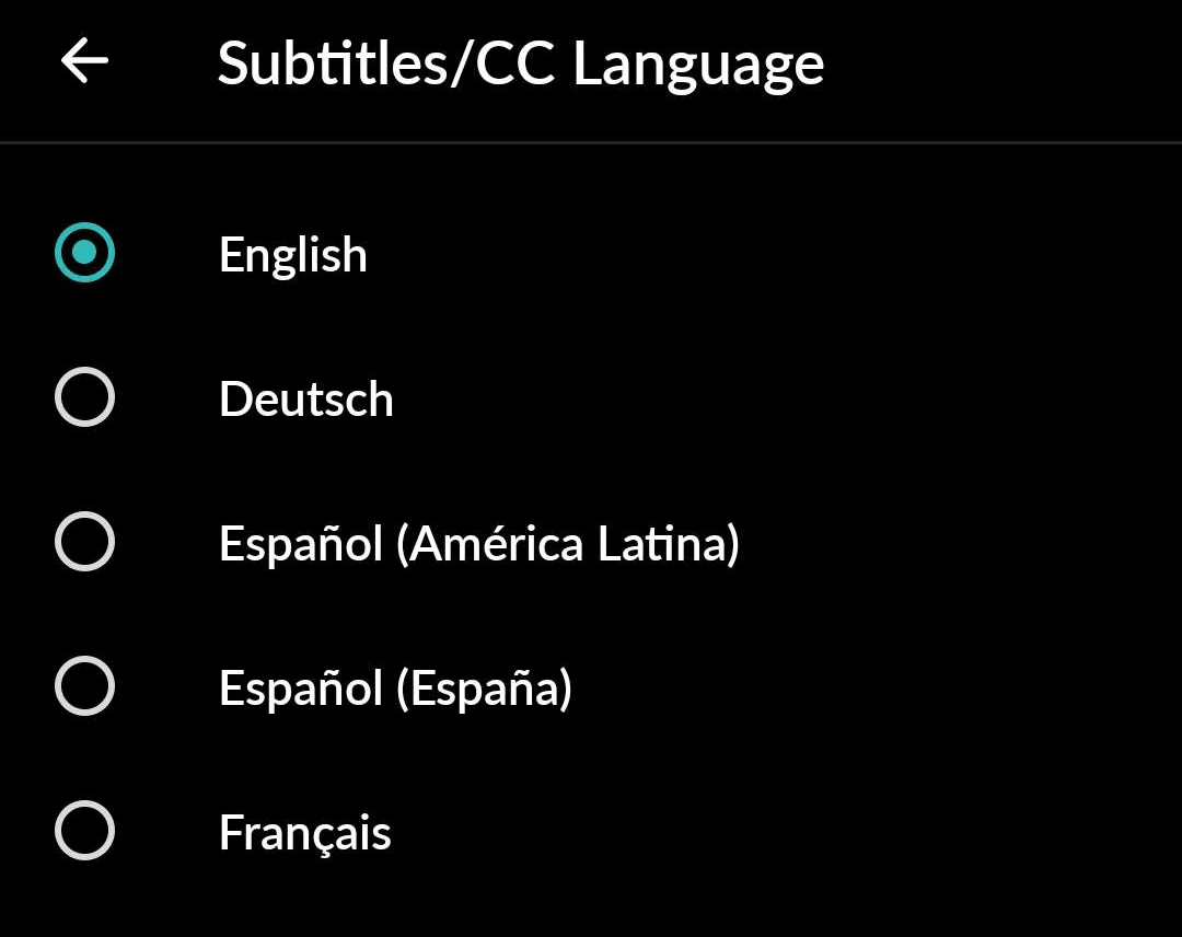 Enable Crunchyroll subtitles on mobile