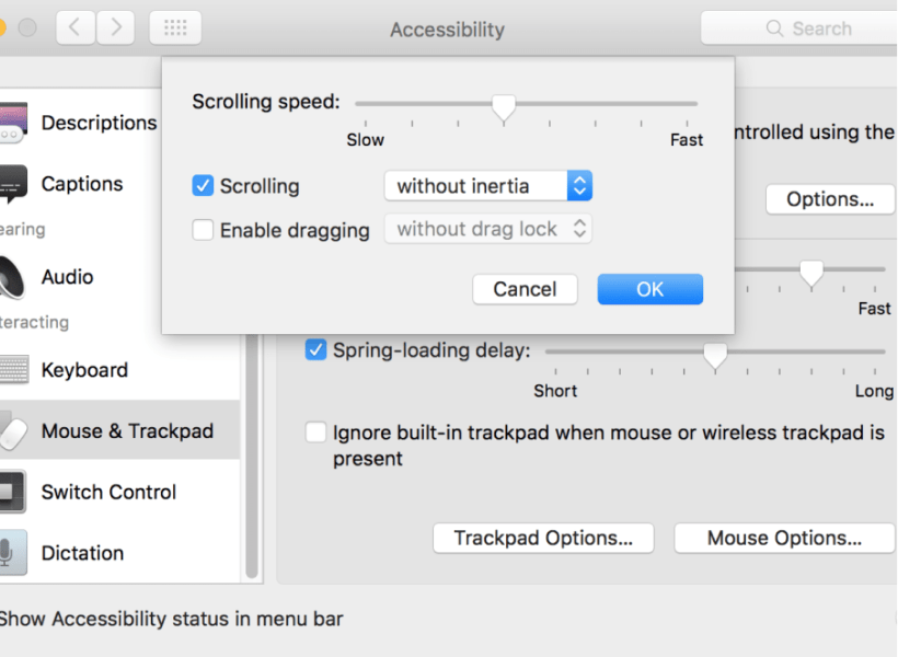 Reset the Mac mouse settings to fix the Magic mouse not scrolling or connecting issue