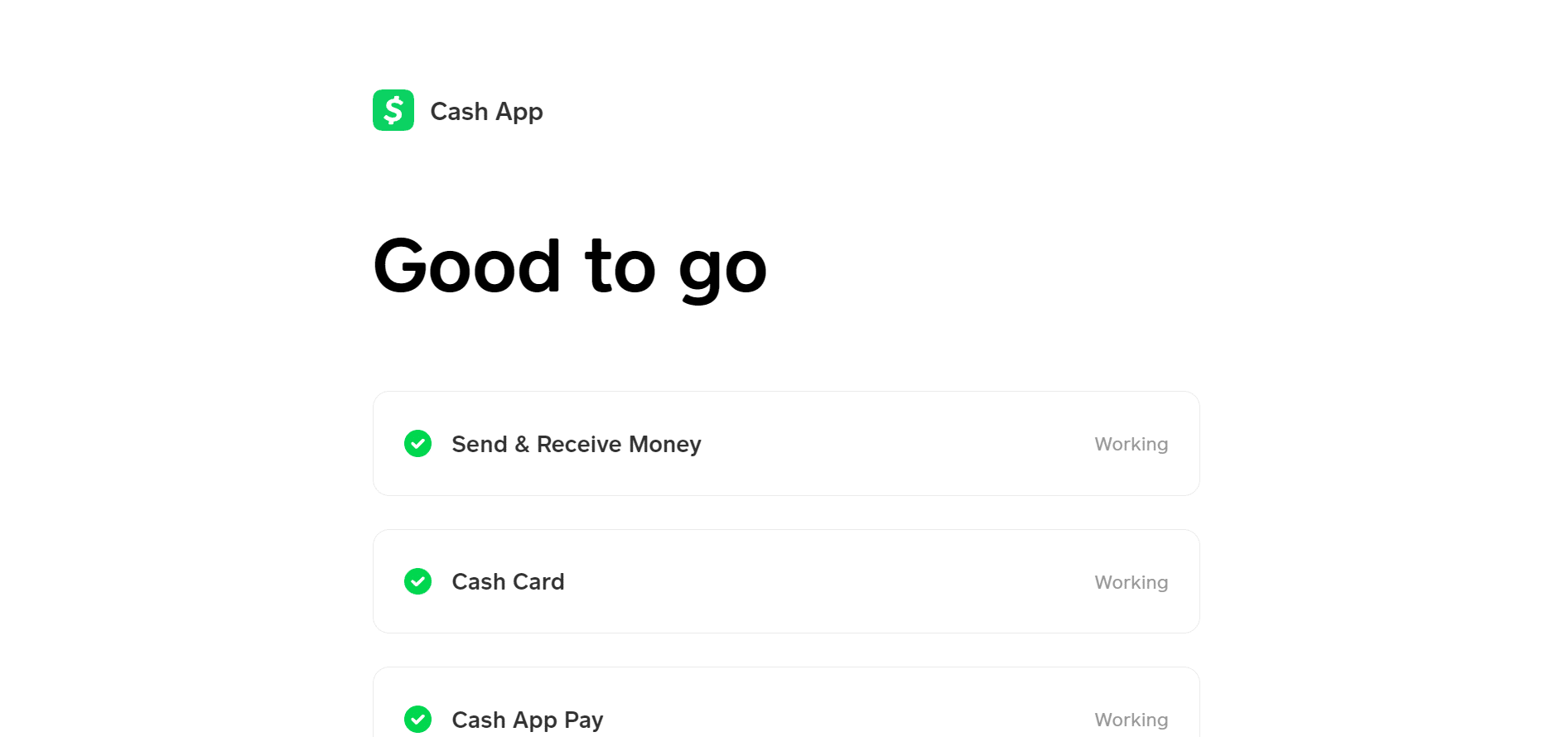 Check Cash App server status  to fix the Cash App connection, not working, opening, & loading Issues
