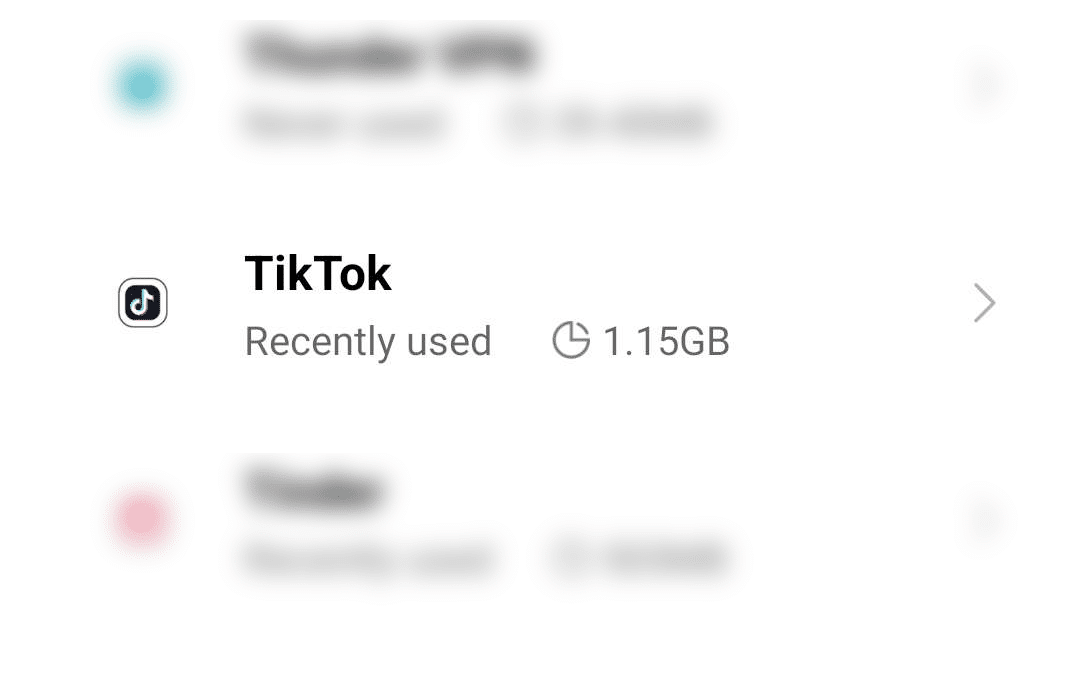 Change the Tiktok app permission to fix TikTok live not working, showing, loading, or buffering