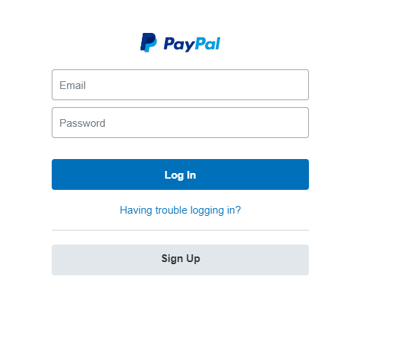 Relogin into your Paypal account to fix PayPal checkout not working or loading