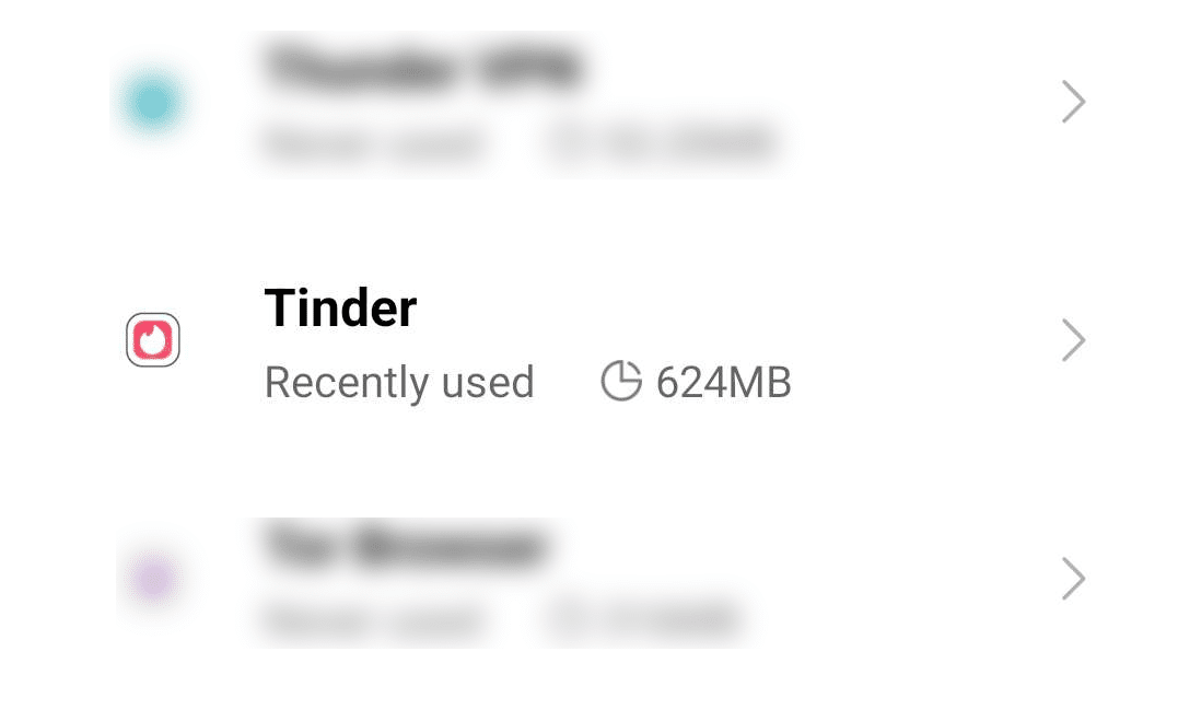 Uninstall and reinstall Tinder to fix Tinder ‘Oops Something Went Wrong. Please Try Again Later’
