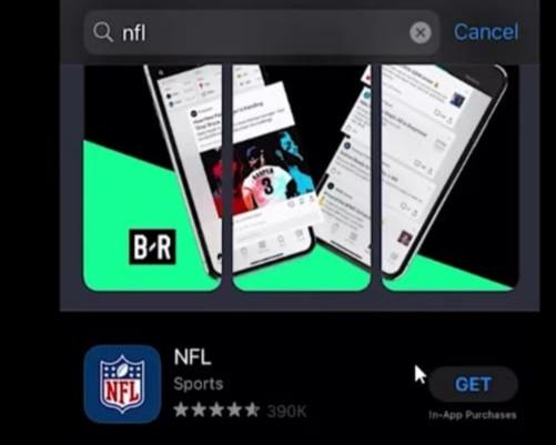 Uninstall and reinstall the NFL Fantasy Football app on iPhone to fix the NFL Fantasy Football App or Website Not Working