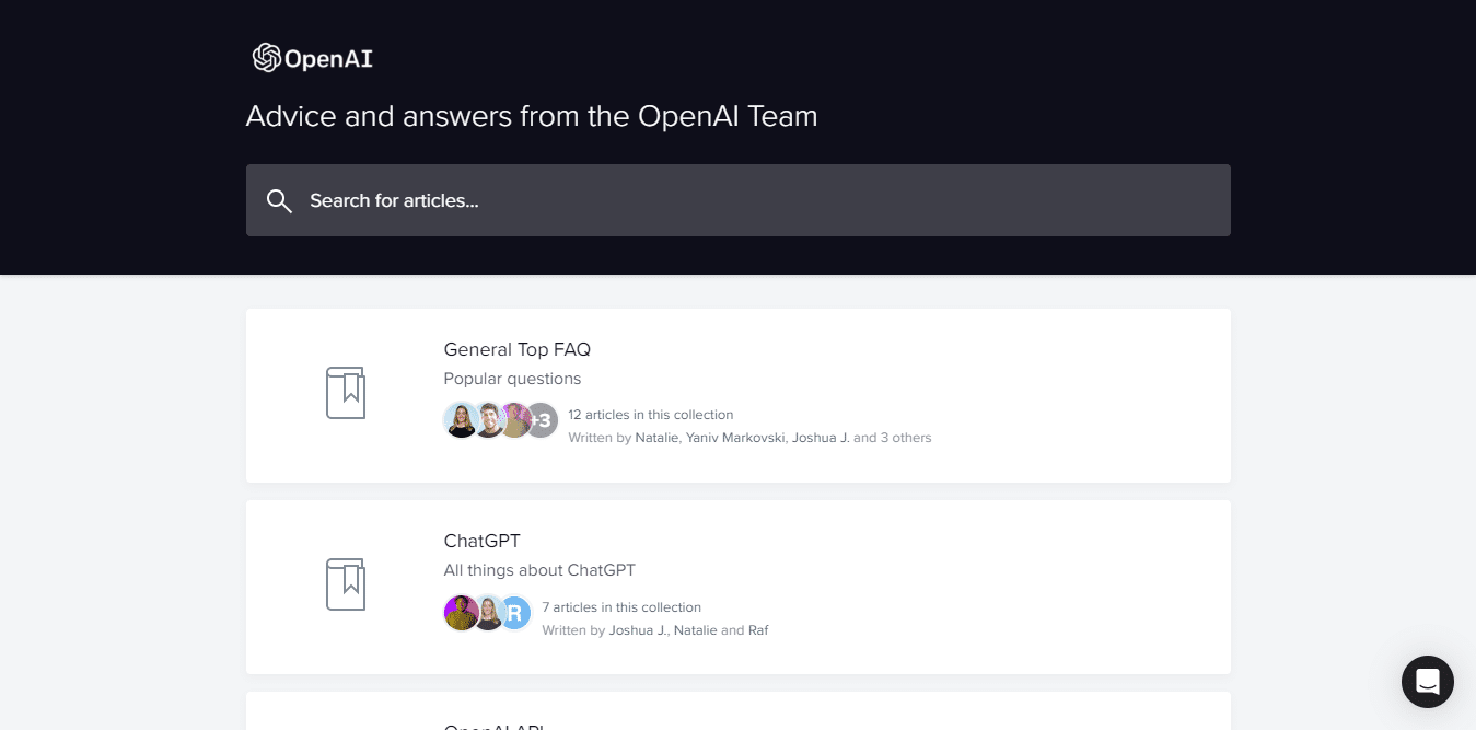 Contact OpenAI Support to fix ChatGPT Plus subscription not working, showing, missing, disappeared