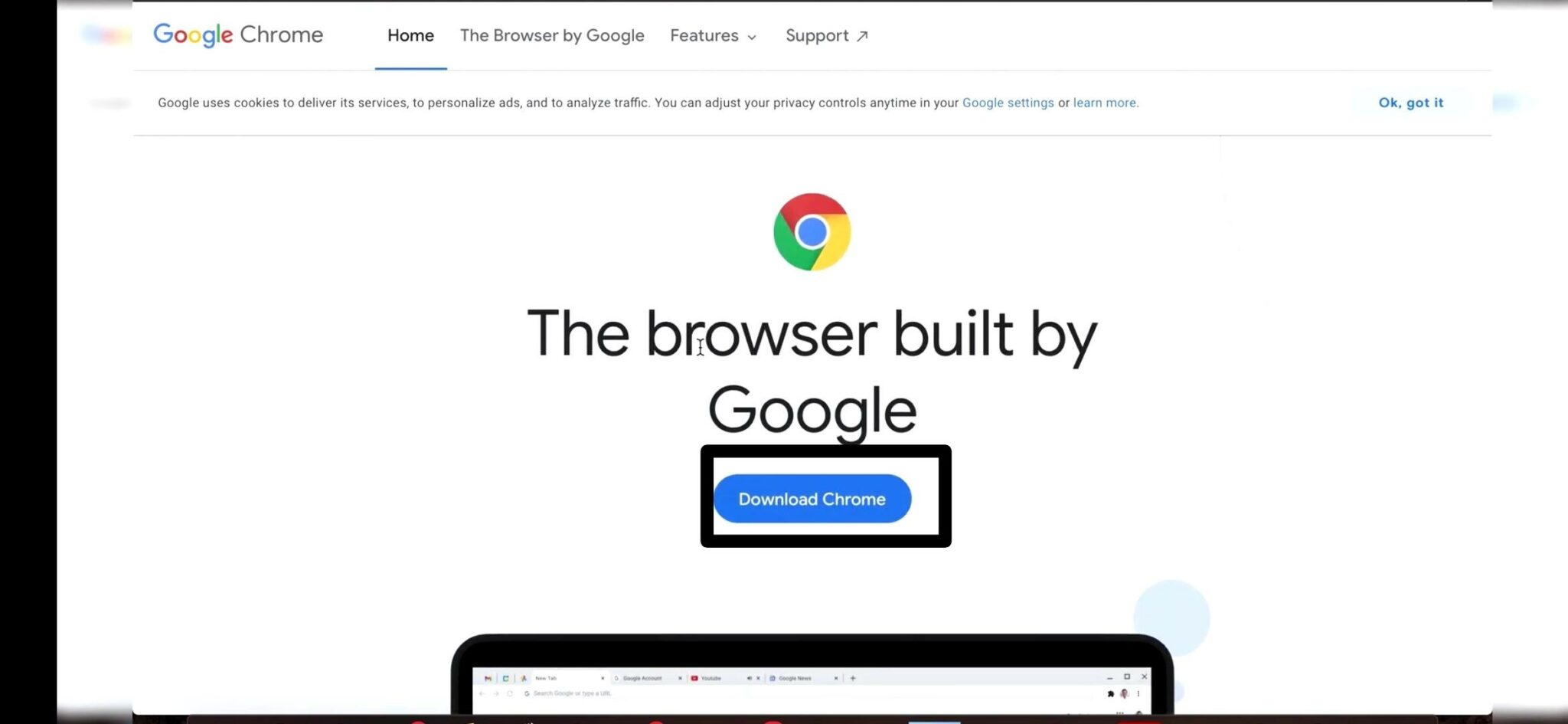 Reinstall the browser on Mac to fix YouTube full screen not working or showing