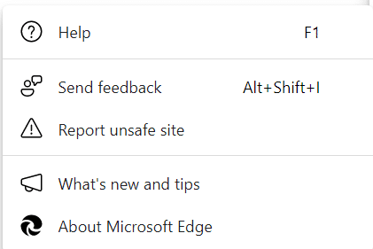 access web browser settings to update web browser on Microsoft Edge and Mozilla Firefox to fix YouTube scrolling lag or glitch