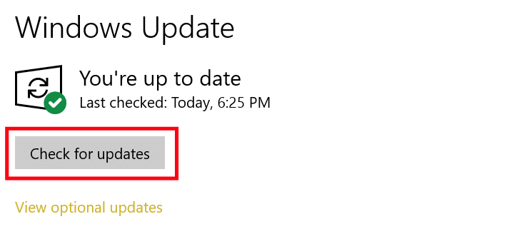 install pending OS system software updates for Windows to fix YouTube "No Internet Connection", "Please Check Your Network Connection", "You're Offline" errors