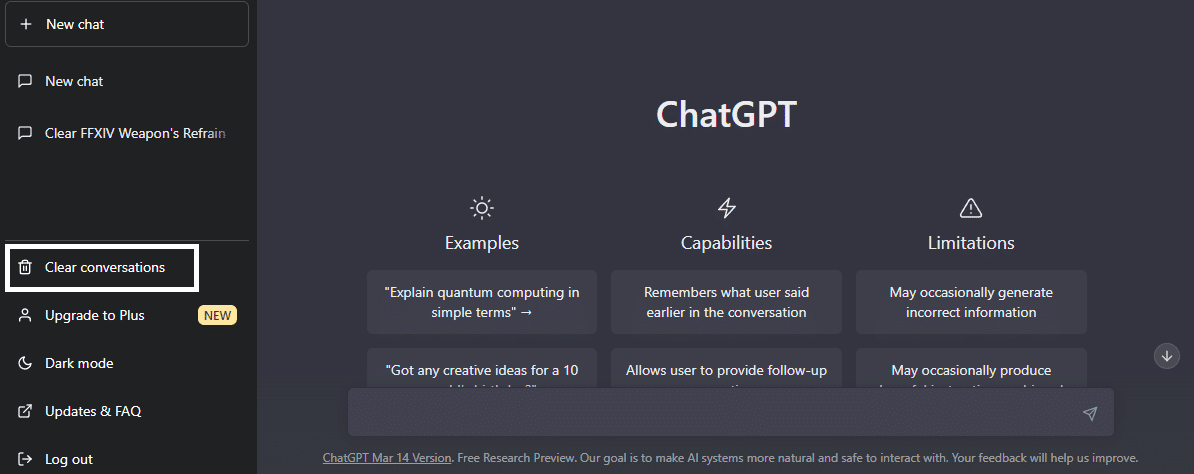 Restart the ChatGPT app to fix an error occurred or something went wrong on ChatGPT