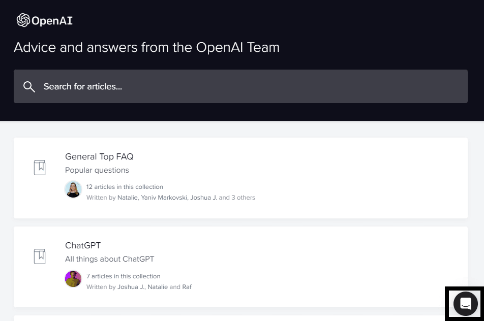 Contact the OpenAI team to fix ChatGPT 'Conversation not found' error