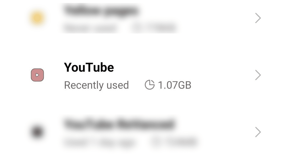 Clean out your YouTube cache and data to fix YouTube blank screen and audio only problems