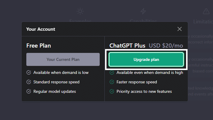 Use ChatGPT Plus to fix ChatGPT or OpenAI account disabled, deleted or banned