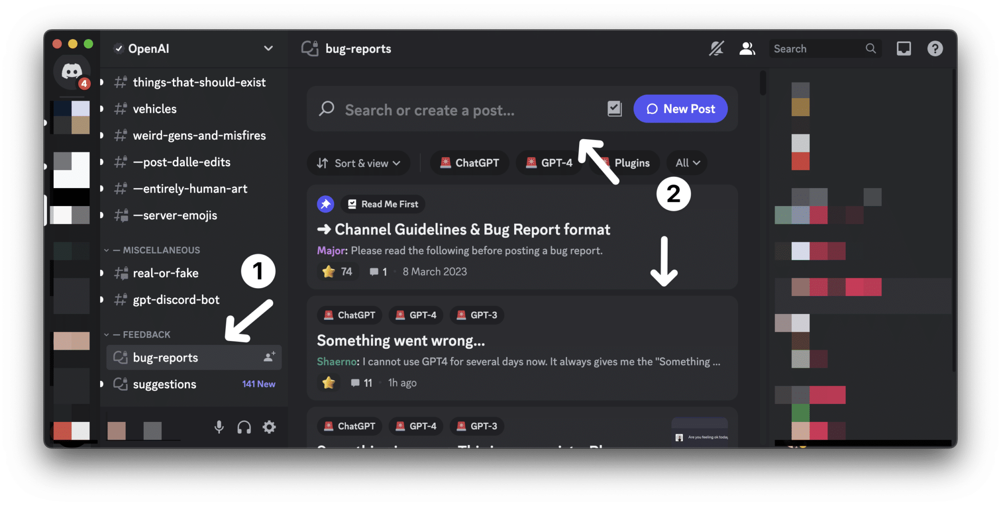 Check whether the issue is being reported at the OpenAI discord server