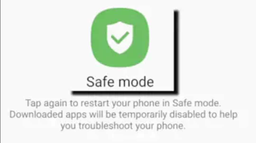 Restart your Android device in safe mode to fix Waze no network connection try again later