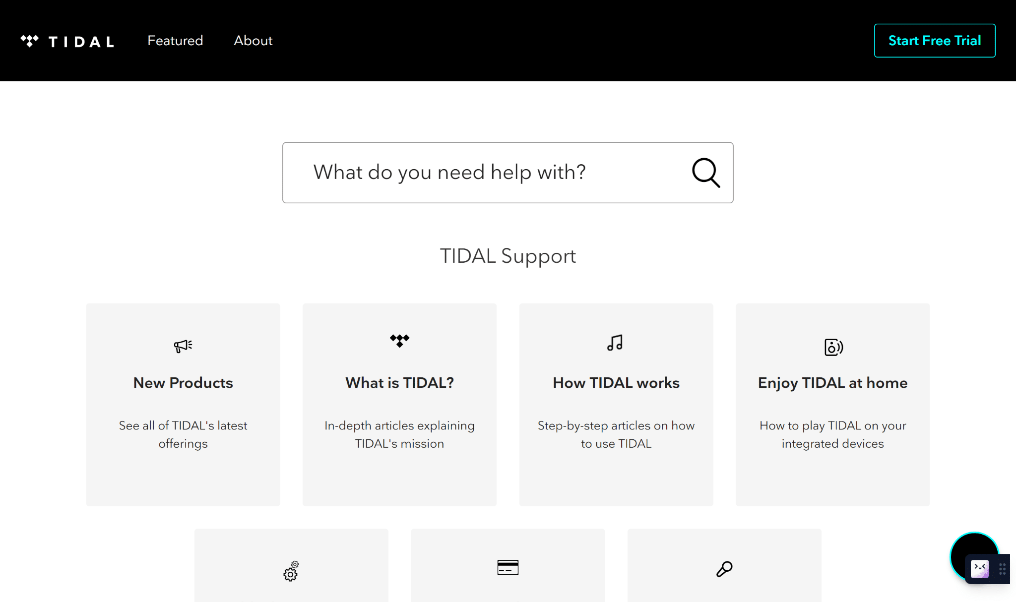 Contact TIDAL Support to fix TIDAL Can't Log In or Something Went Wrong