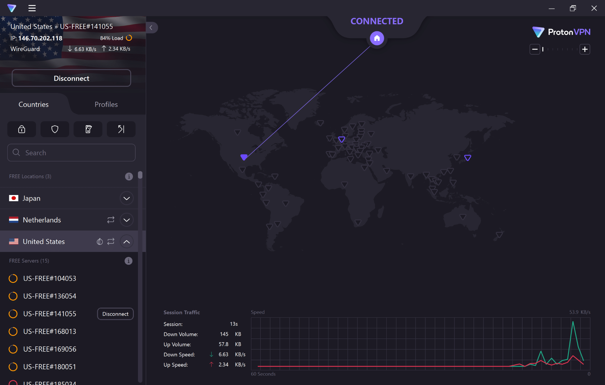 Reconnect Your VPN or Use a Different VPN Server to fix ChatGPT or OpenAI not working with a VPN