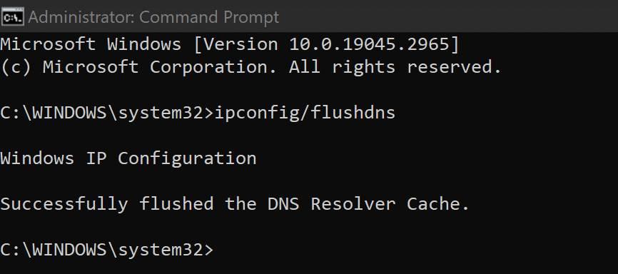 Clear Your DNS Cache on Windows through command prompt to fix ChatGPT or OpenAI ‘Only one message at a time. Please allow any other responses to complete’ error