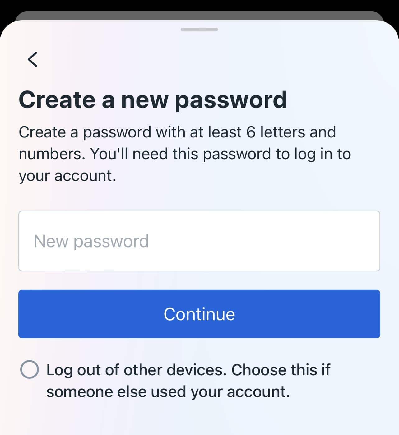 Reset your Instagram account password to fix Instagram Threads can’t log in/sign in, “Not permitted. Sorry, your account does not meet the requirements to use Threads.”