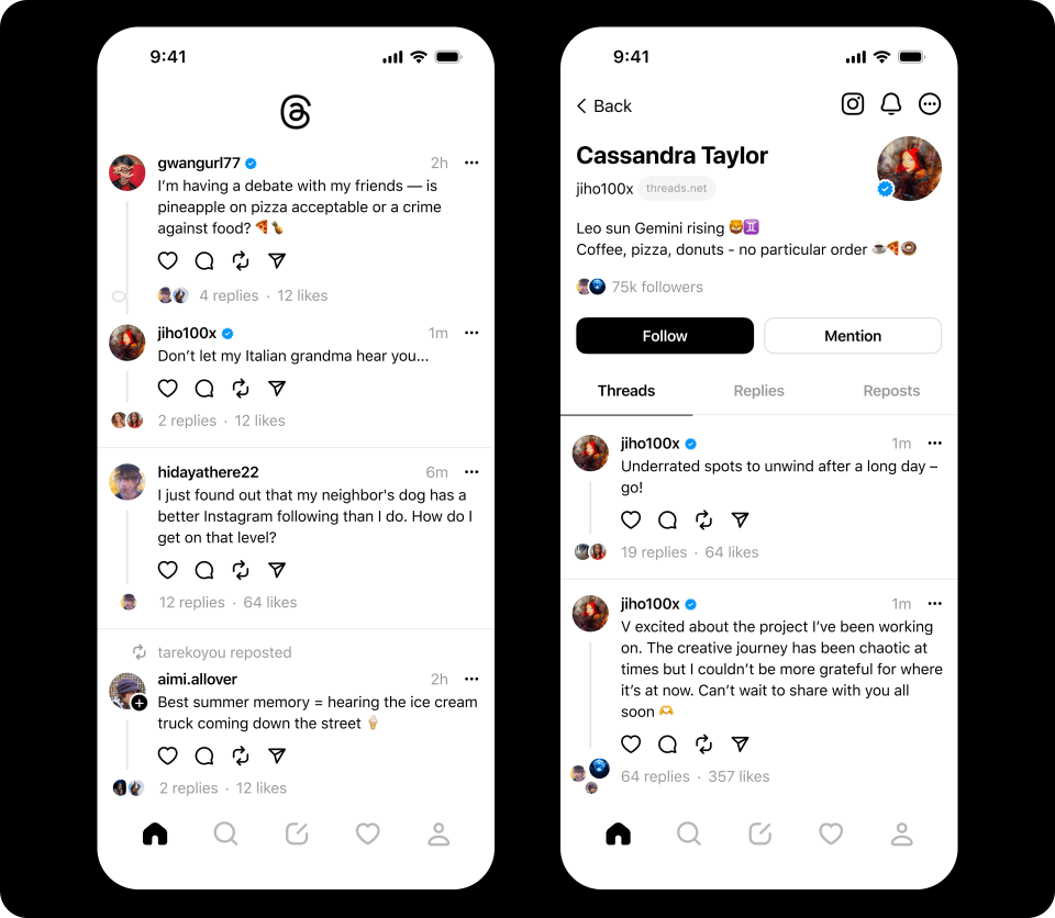 Can't see Instagram Threads from accounts you follow, change your Threads feed or timeline to include only users you follow
