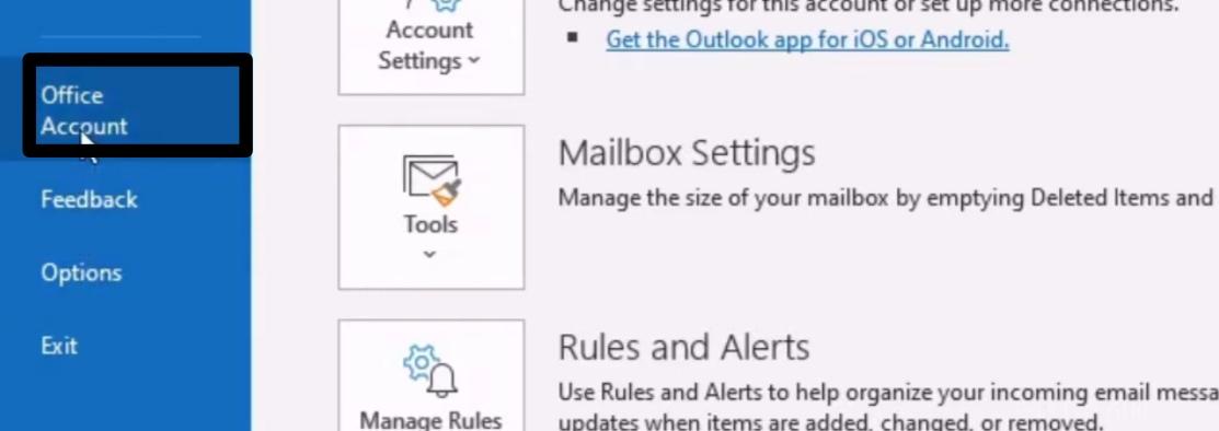 Update the Outlook app to fix Microsoft Outlook 'Something went wrong' error