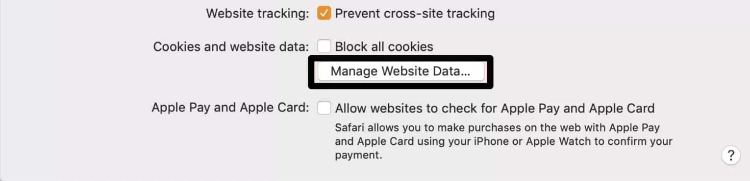 Clear your browser's cache and cookies on Safari macOS to fix ChatGPT 'Your session has expired. Please log in again to continue using the app' or keeps logging or signing out