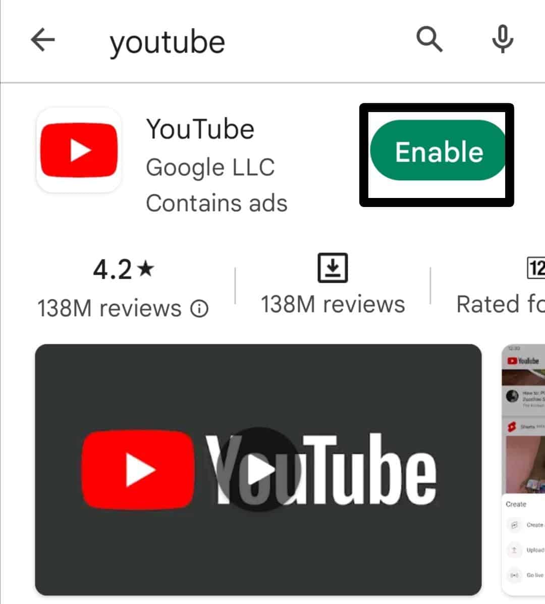 Reinstall the YouTube App to fix YouTube Shorts keeps repeating the same videos