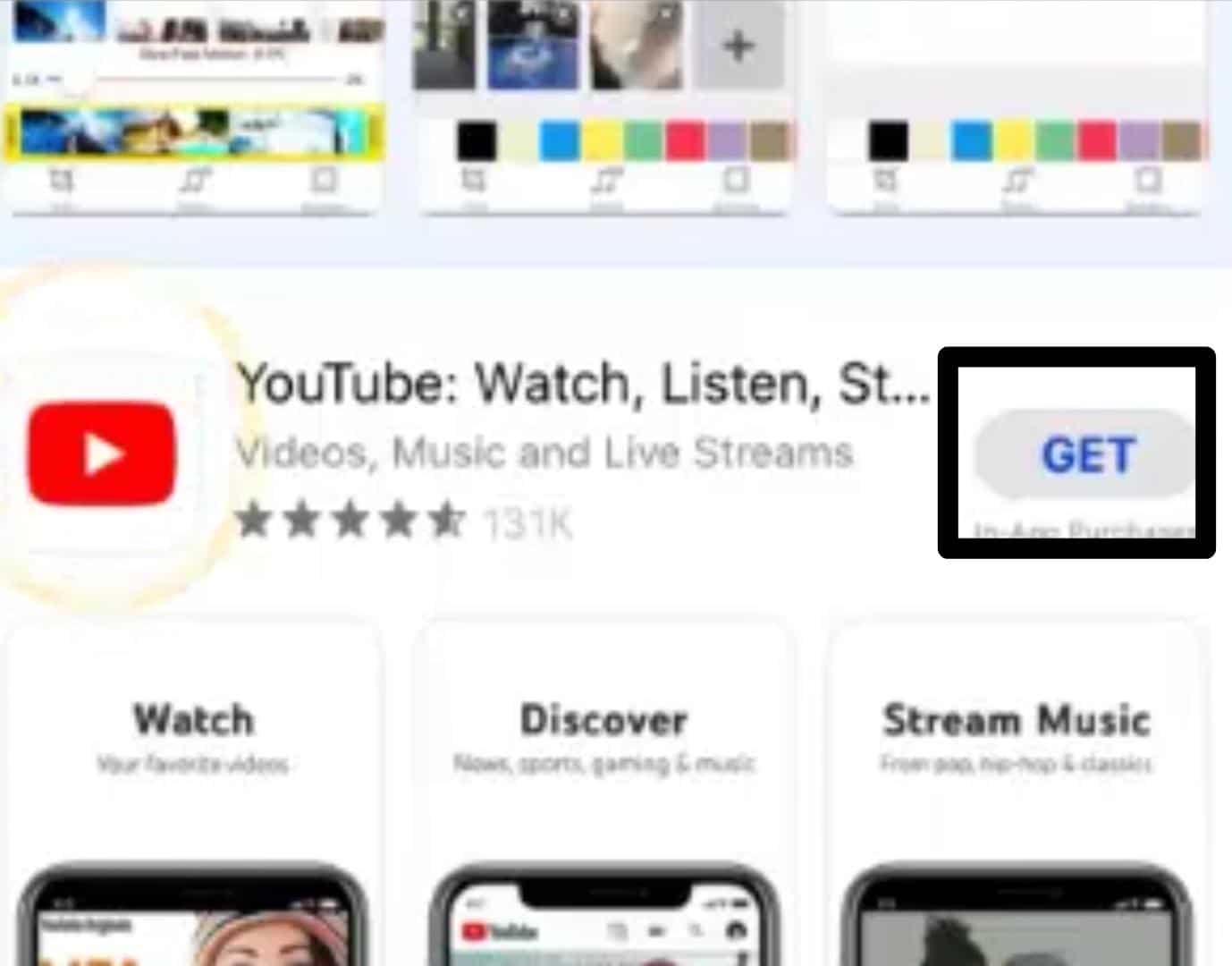 Reinstall the YouTube app to fix YouTube scrolling lag or glitch