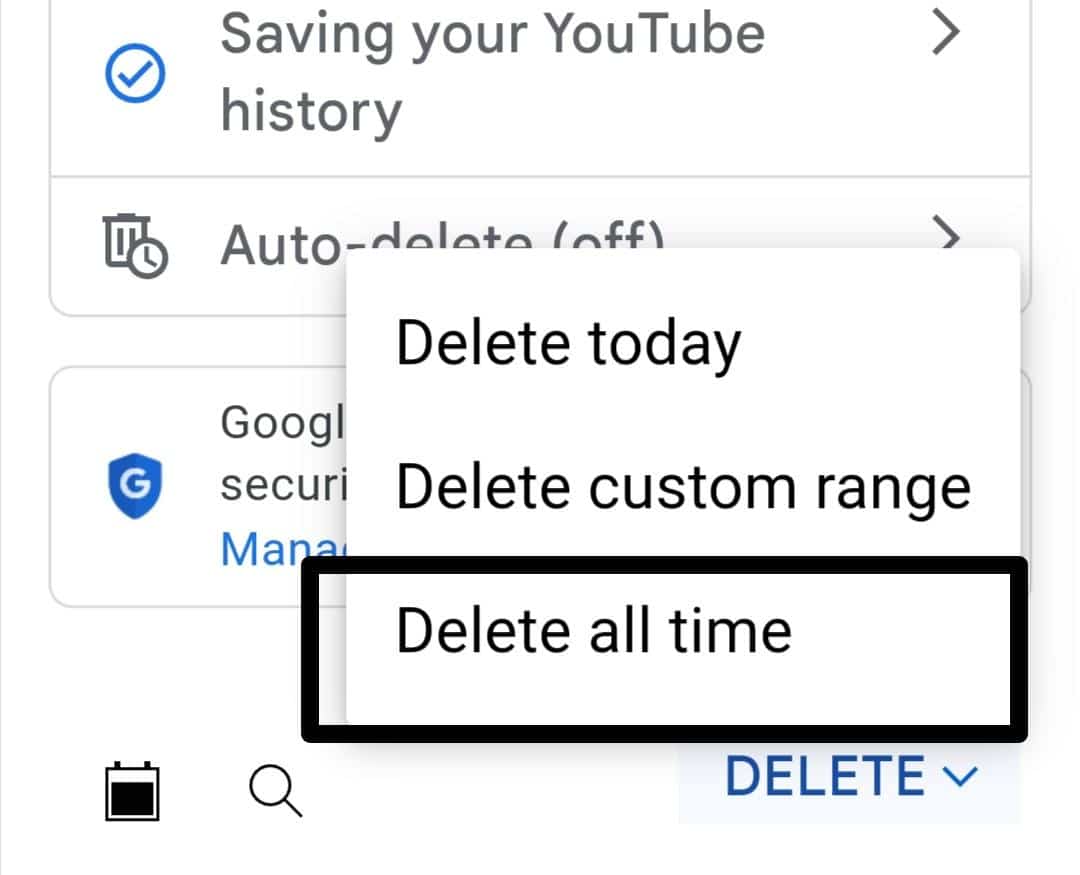 Clear your watch history to fix YouTube Shorts keeps repeating the same videos